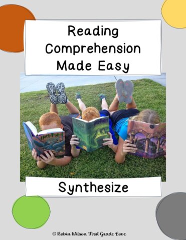 Synthesize: Children Reading outside